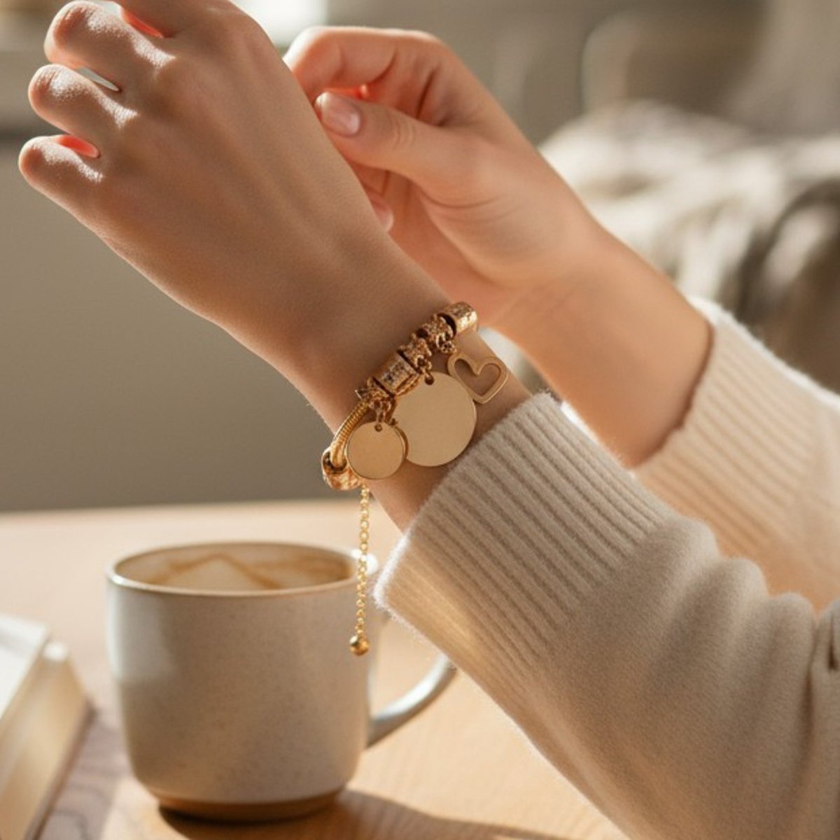 Celeste Bracelet (Personalised Jewellery) - White Crow