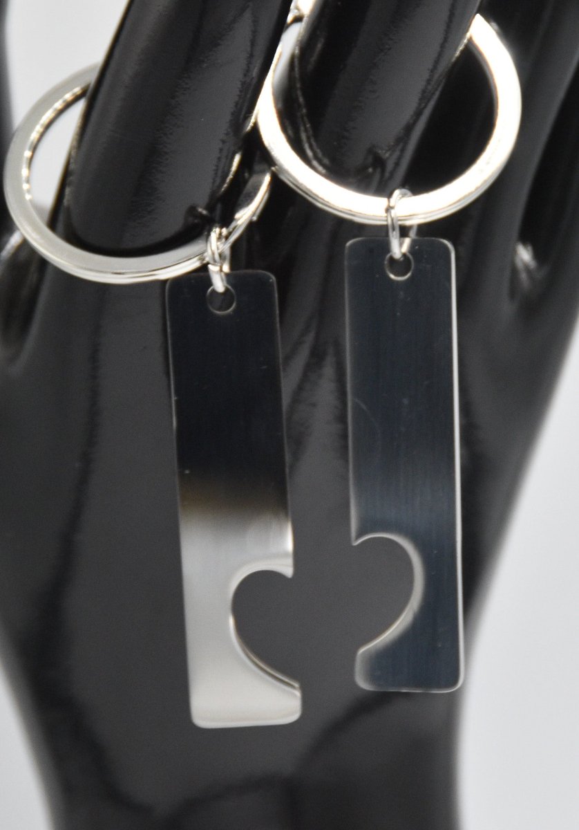 Together Keychain (Personalised Keychain) - White Crow
